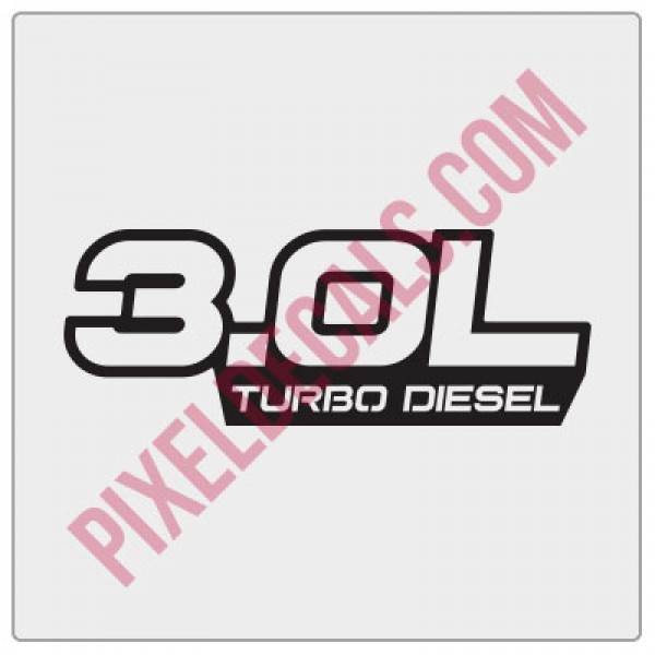 Turbo Diesel Sticker – OEM+