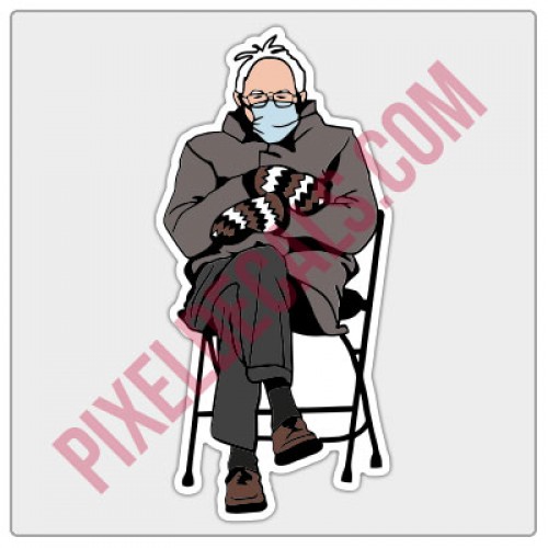 Bernie Mittens Decal