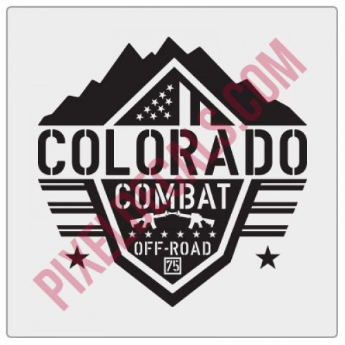 Colorado Combat Offroad Logo Decal