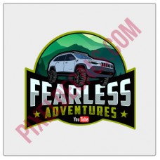 Fearless Adventures Color Decal