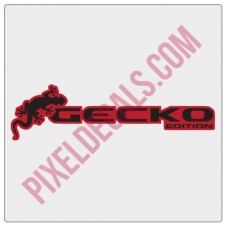 Gecko Edition Decal 2-color (Pair)