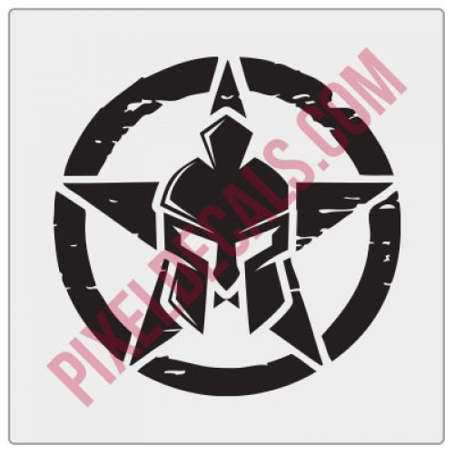 Gladiator Invasion Star Decal