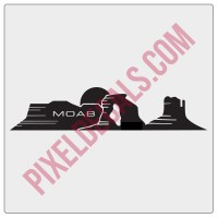 Dashboard Moab Decal (V1)
