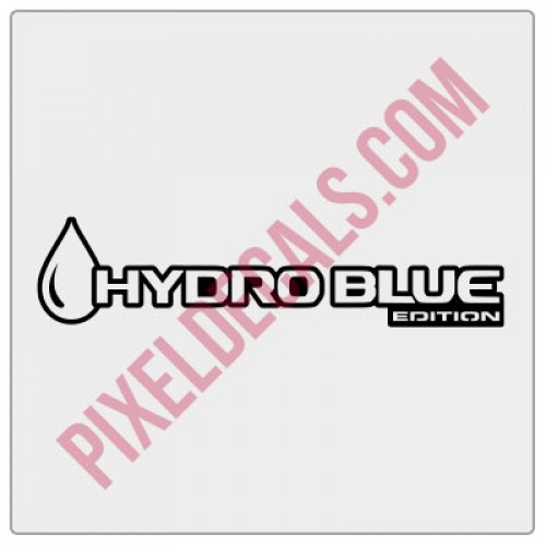 Hydro Blue Edition Decal (Pair)