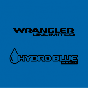 Hydro Blue Edition Decal (Pair)
