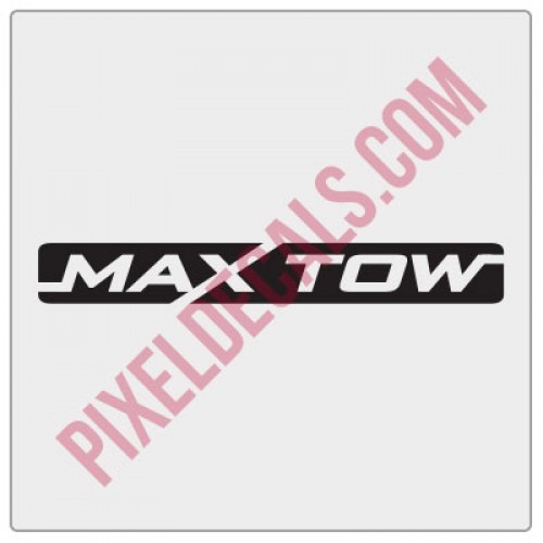 Max Tow Decal