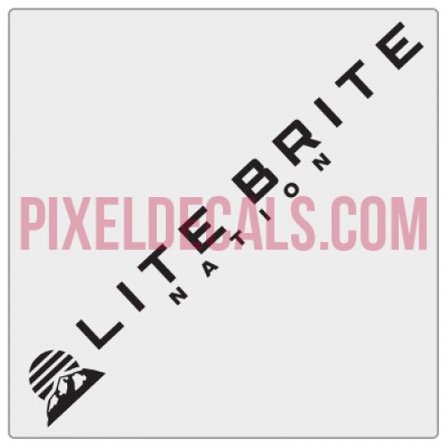 Lite Brite Nation Windshield Banner