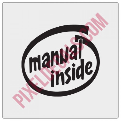 Manual Inside Decal