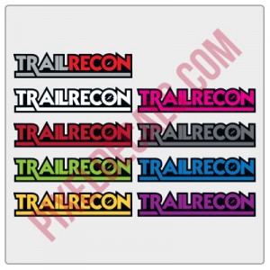 TrailRecon Logo Decal V1