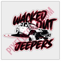 Wacked Out Jprs Customizable Logo Decal