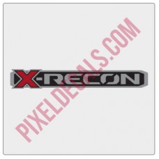 X-Recon Decal (3 Color) Decal (Pair)