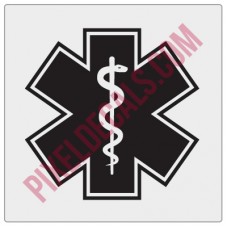 EMS Star of Life Decal