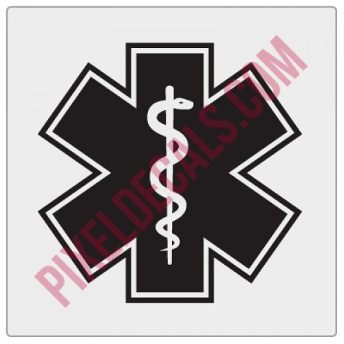 EMS Star of Life Decal