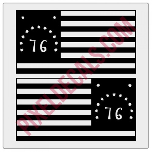 Bennington Flag Decals