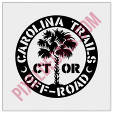 Carolina Trails Off-Road Round Decal
