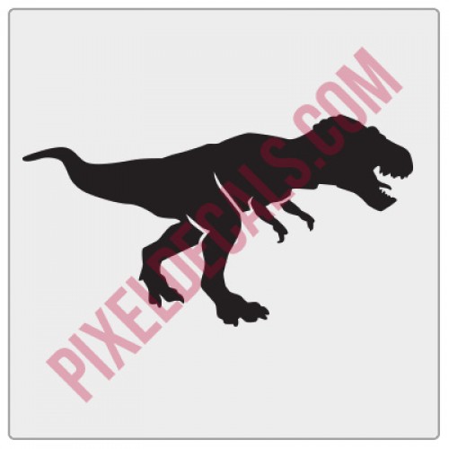 T-Rex Windshield Chaser Decal