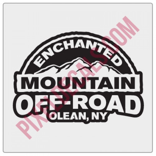 Enchanted Mountain Offroad Logo Decal