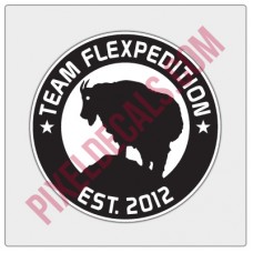 Team Flexpedition Decal - 2 color