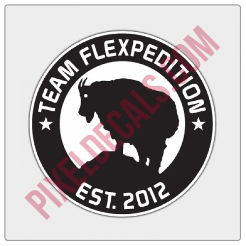 Team Flexpedition Decal - 2 color