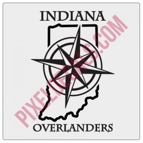 Indiana Overlanders Logo Decal