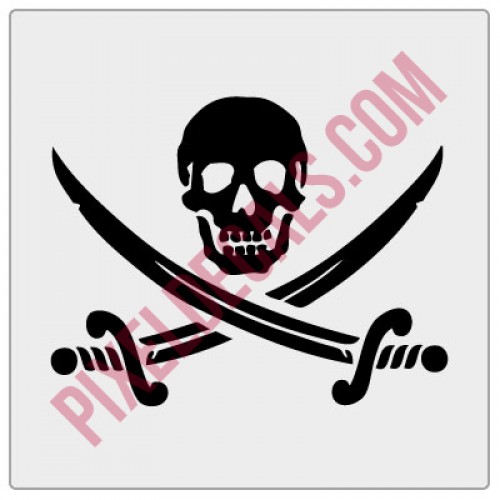 Calico Jack Decal