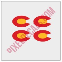 Colorado "C" Replacement for Rubi Decals
