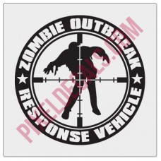 Zombie Outbreak Response Vehicle Decal